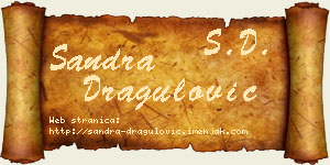 Sandra Dragulović vizit kartica